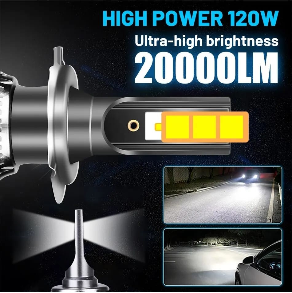 Bombillo H4 20.000LM a 12V